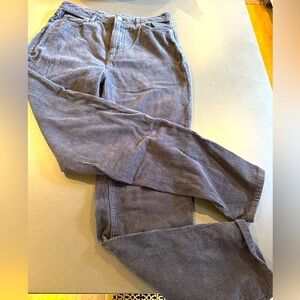 BDG size 28 dark grey cords high rise waist new never worn